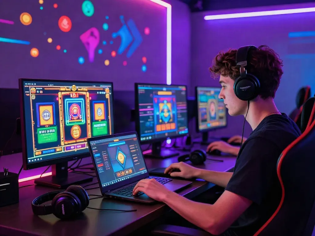 Nohuwin gaming platform experience with online slots and vibrant graphics.