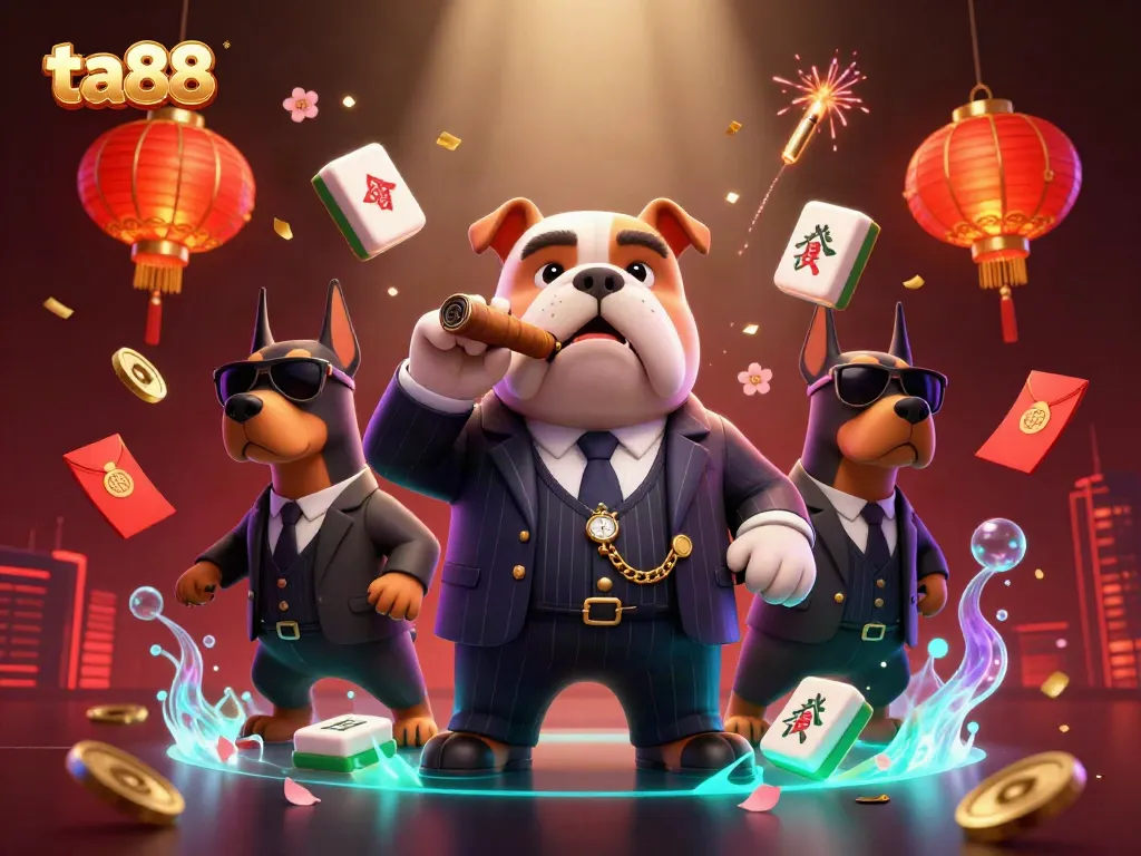 Experience thrilling gameplay with ta88 in a vibrant 3D casino scene filled with delightful elements.