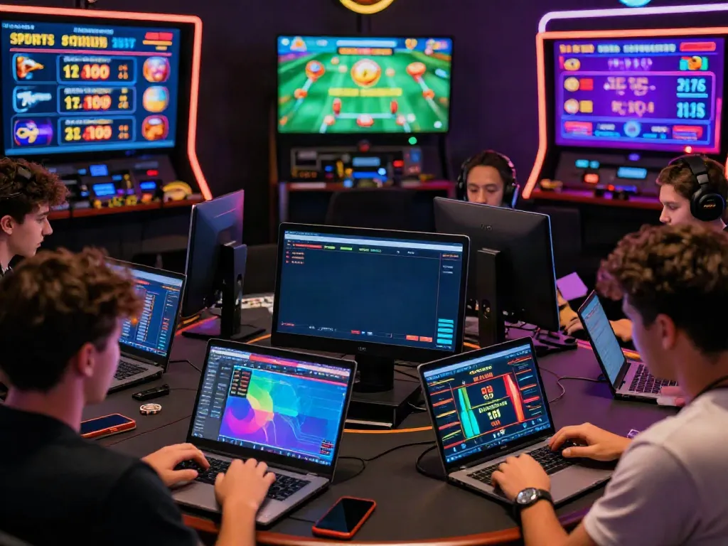 Exciting online betting scene on FC88 with diverse players enjoying various gambling options.