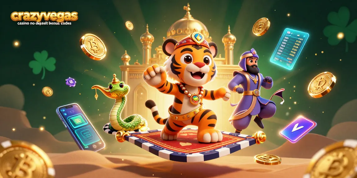 Play with crazyvegas casino no deposit bonus codes for exclusive free spins and game adventures